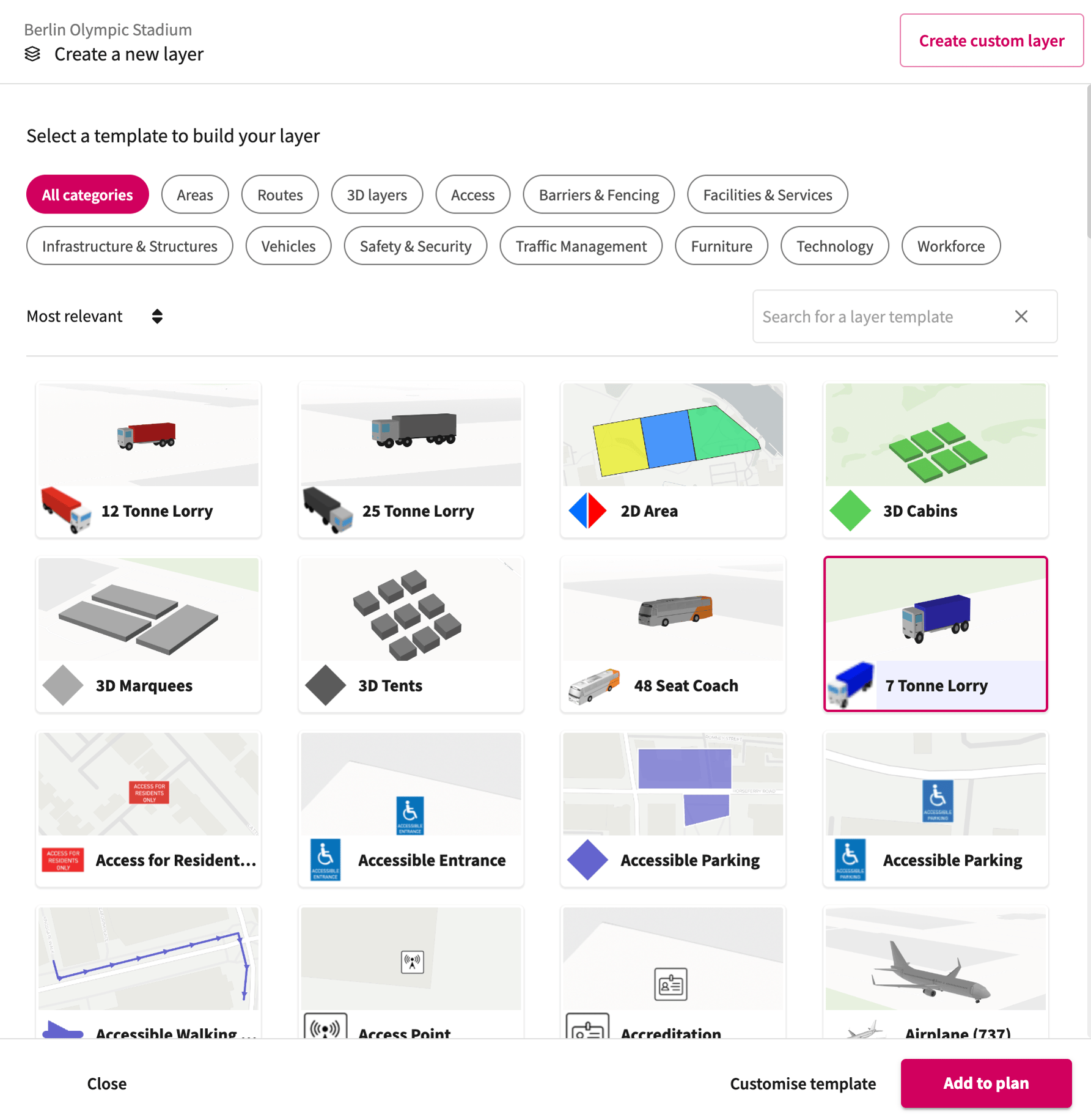 Creating a layer