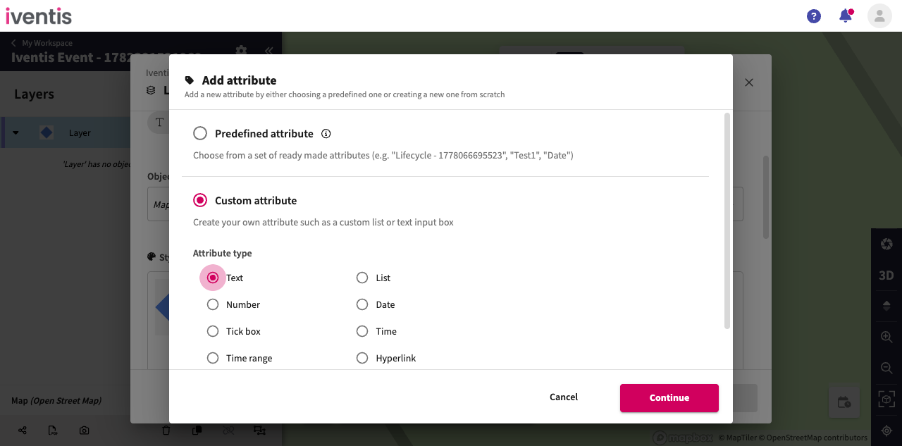Select the attribute type