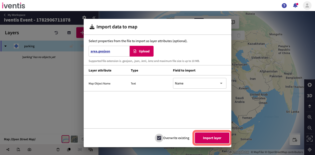 Import the map objects